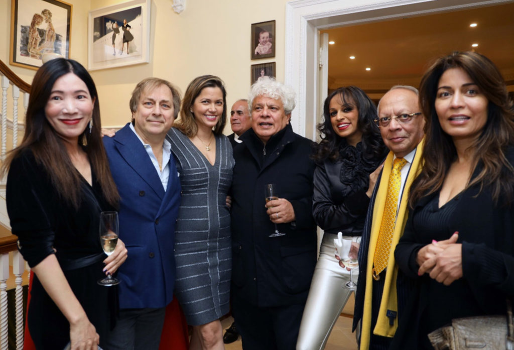 With Suhel Seth, Mrinalini Kumari and Chrisma Glassman. Suhel was on one of his frequent visits to NY