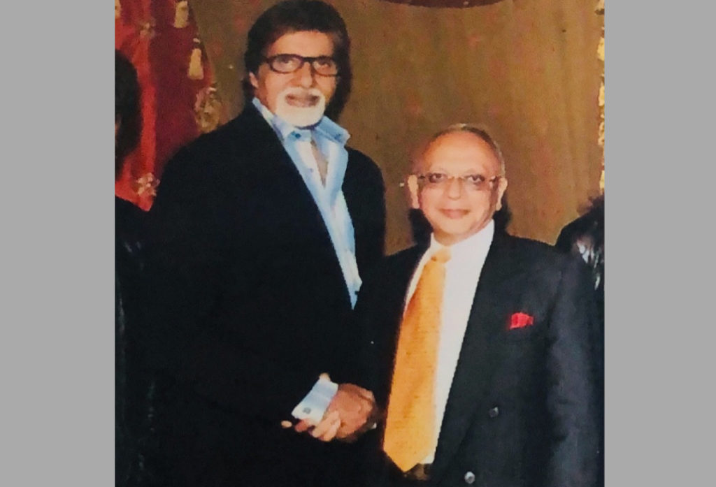 A very warm meeting in NY with Amitabh Bachchan after 5 years.  I had met him innumerable times in the past